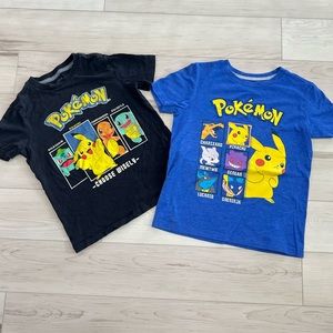 Bundle of Boys Pokémon Shirts